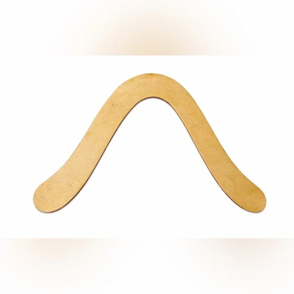 Vintage Australian Aboriginal Style
Wooden Boomerang Tribal Wall
Decor - Picture 6 of 7